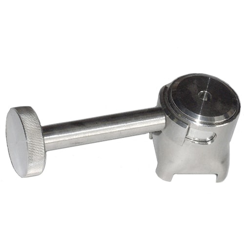 Плавно переставляемая рукоятка для дискового крана 25x9.5x126 AISI 316L